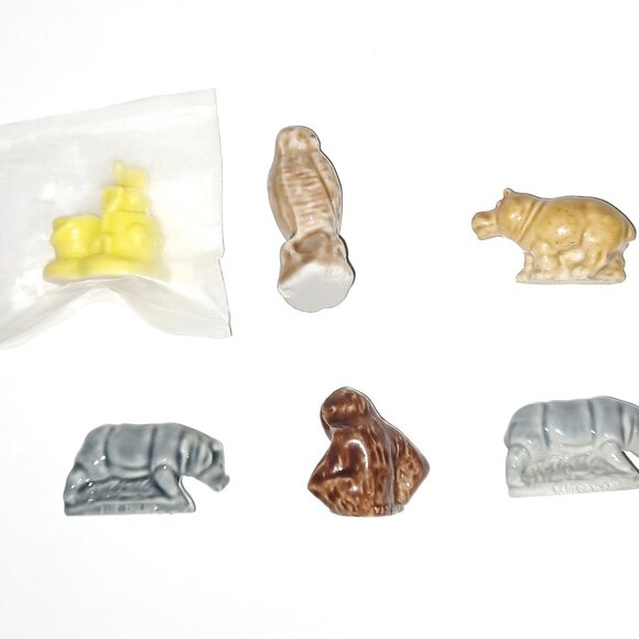 Lot of 6 Wade Whimsies Miniature Figurines from Red Rose Tea Vintage Animals - Picture 3 of 8